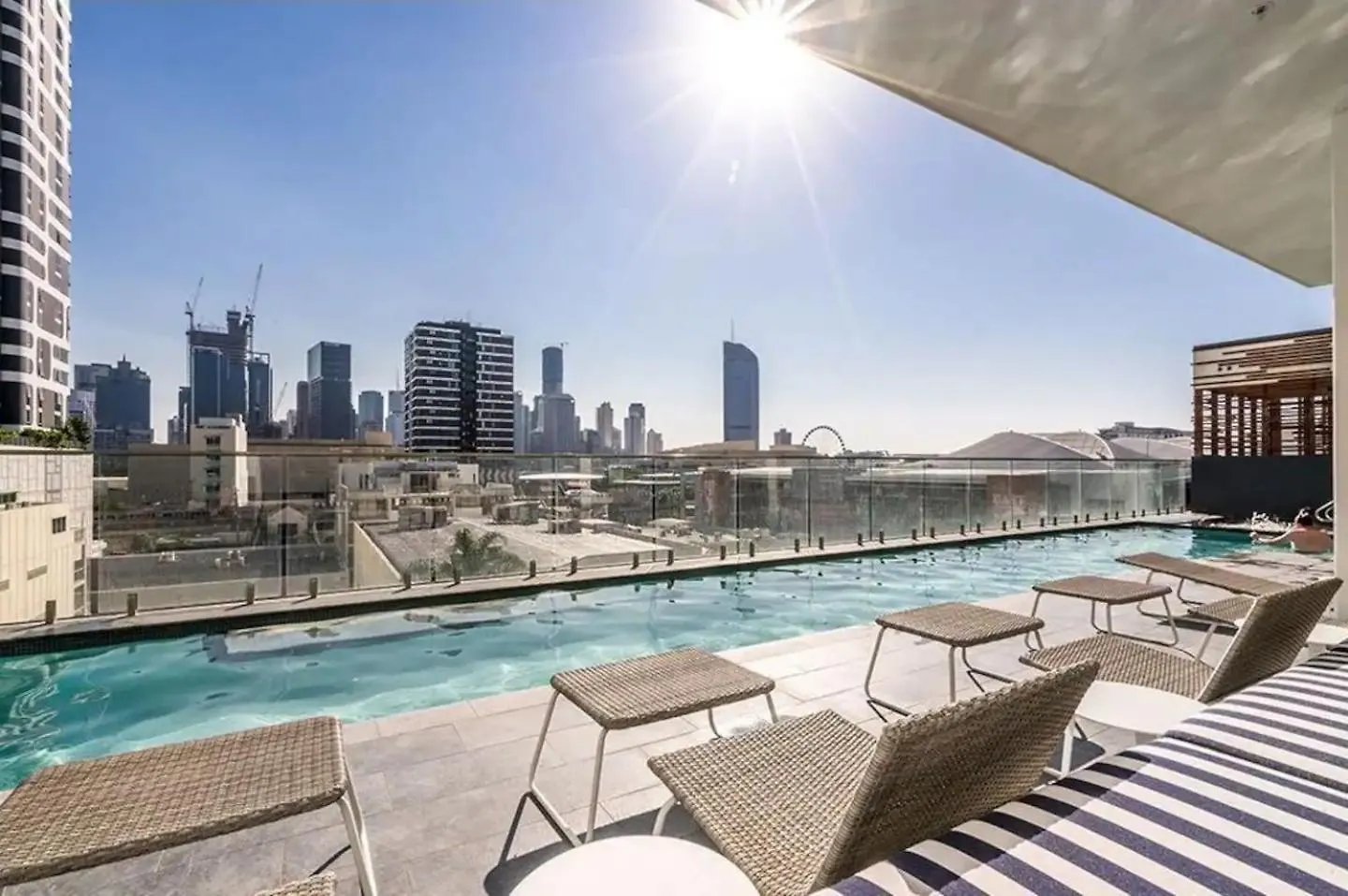 Bright & Modern Apt With City Views, King Bed, Park Brisbane Apartment