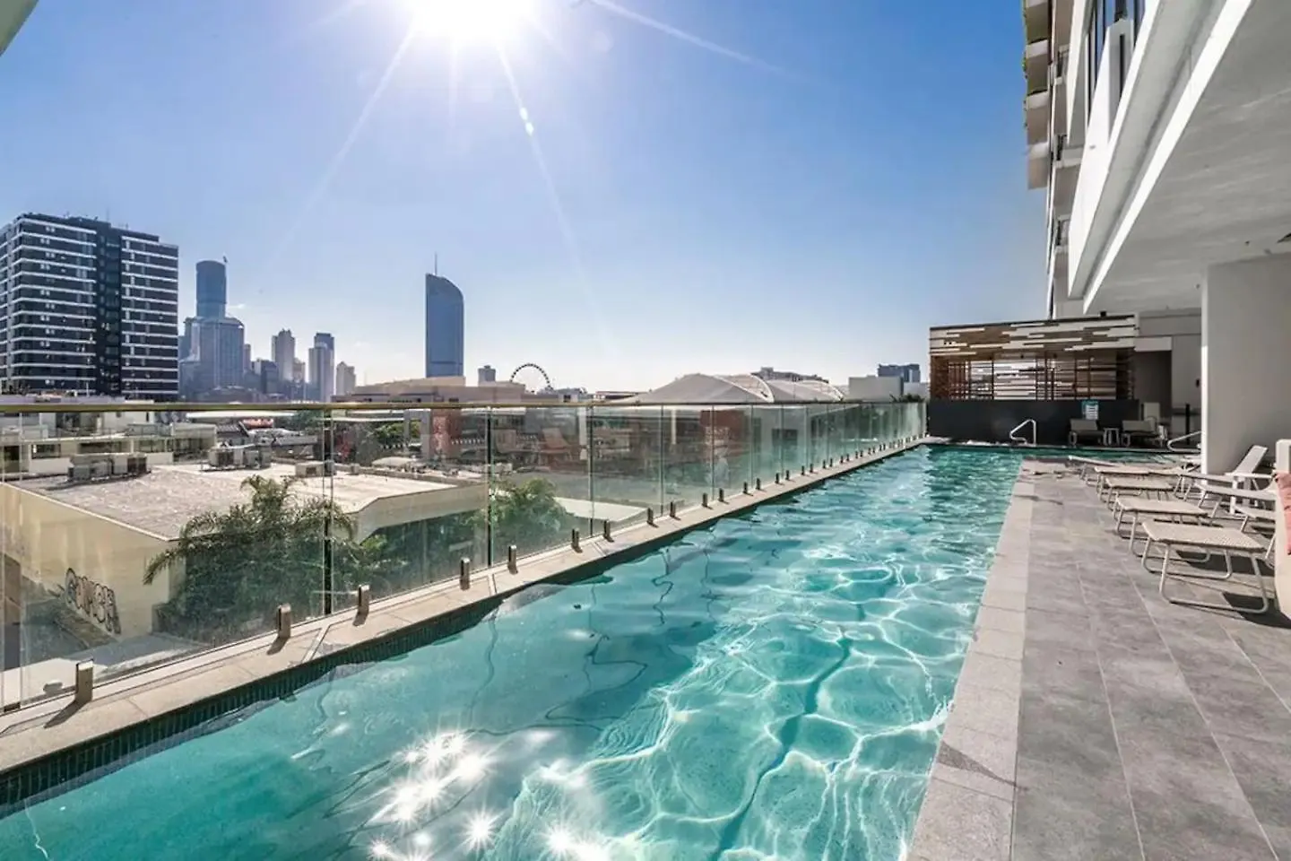 Bright & Modern Apt With City Views, King Bed, Park Brisbane