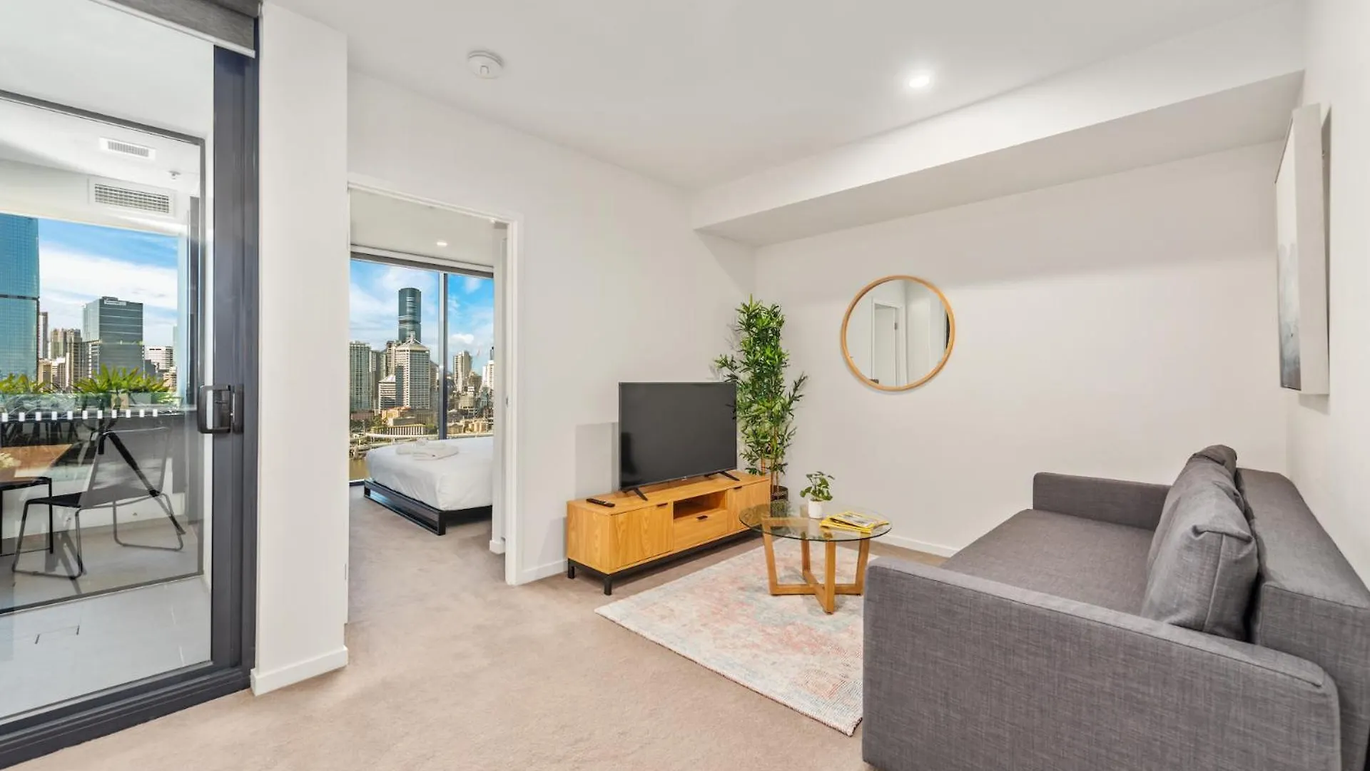 Appartement Bright & Modern Apt With City Views, King Bed, Park Brisbane